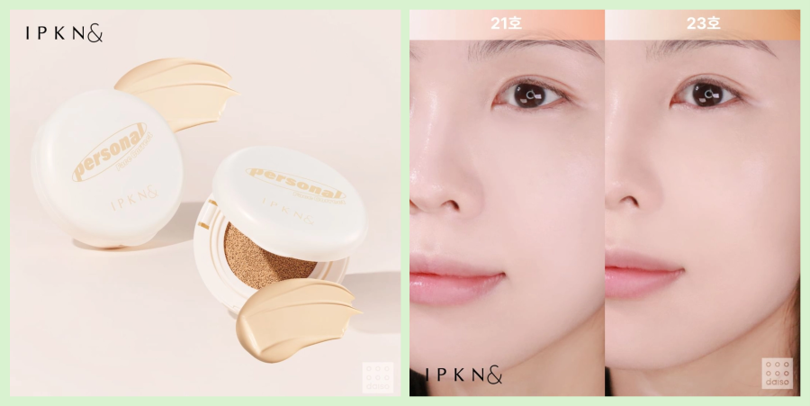 ipkn, daiso korea, daiso item, green color correctors, color correctors for dark circles